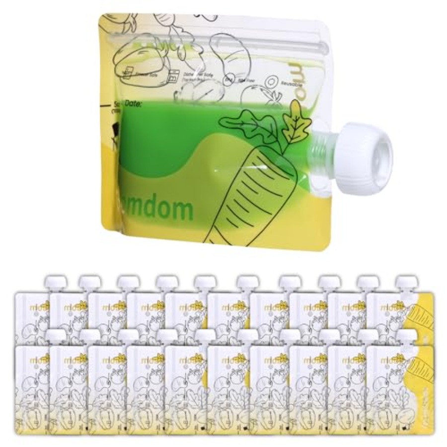 Baby Food Organic - Pack Reusable Baby Food Pouches for