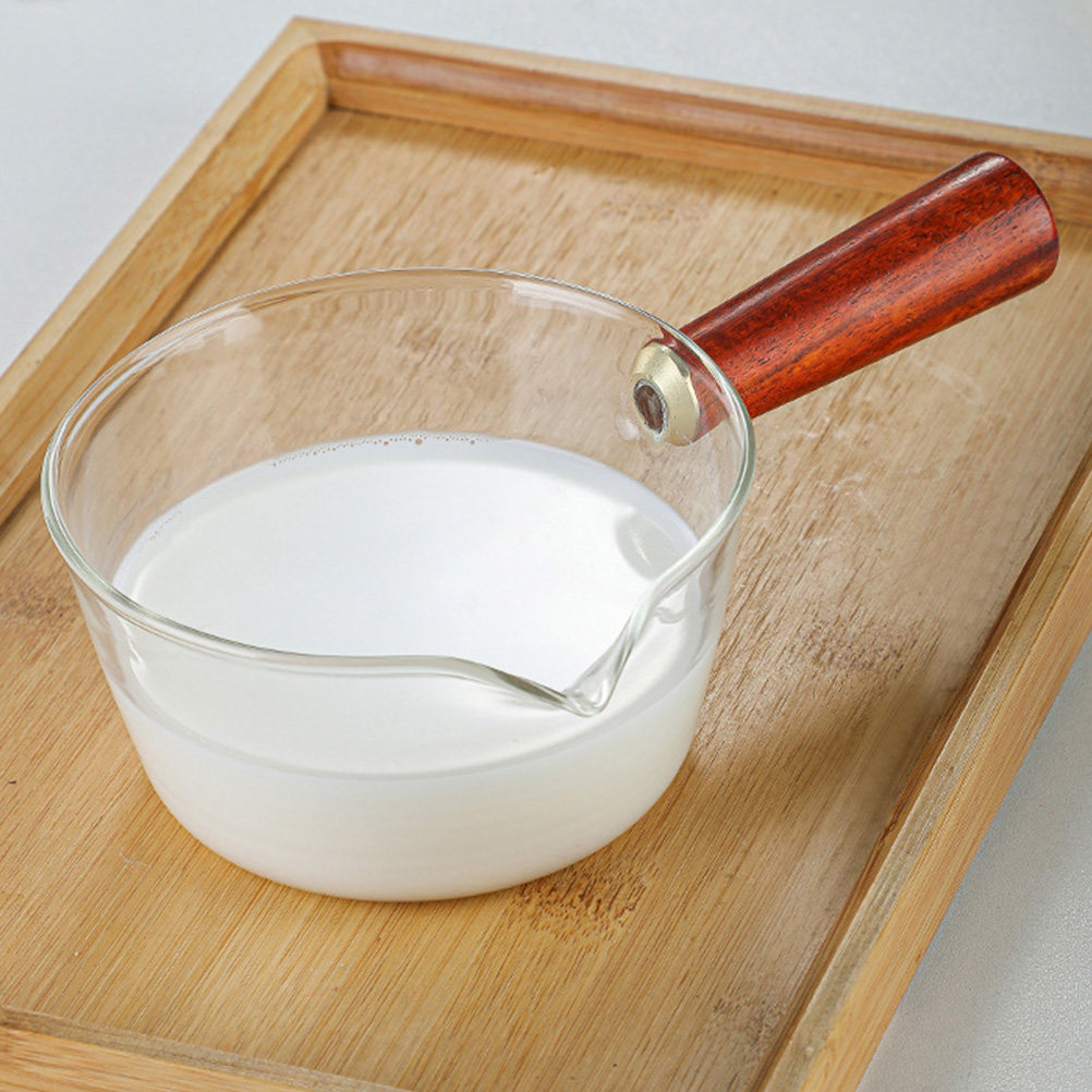 Baby Food Instant - 1Pcs Glass Breakfast Pot Small Milk