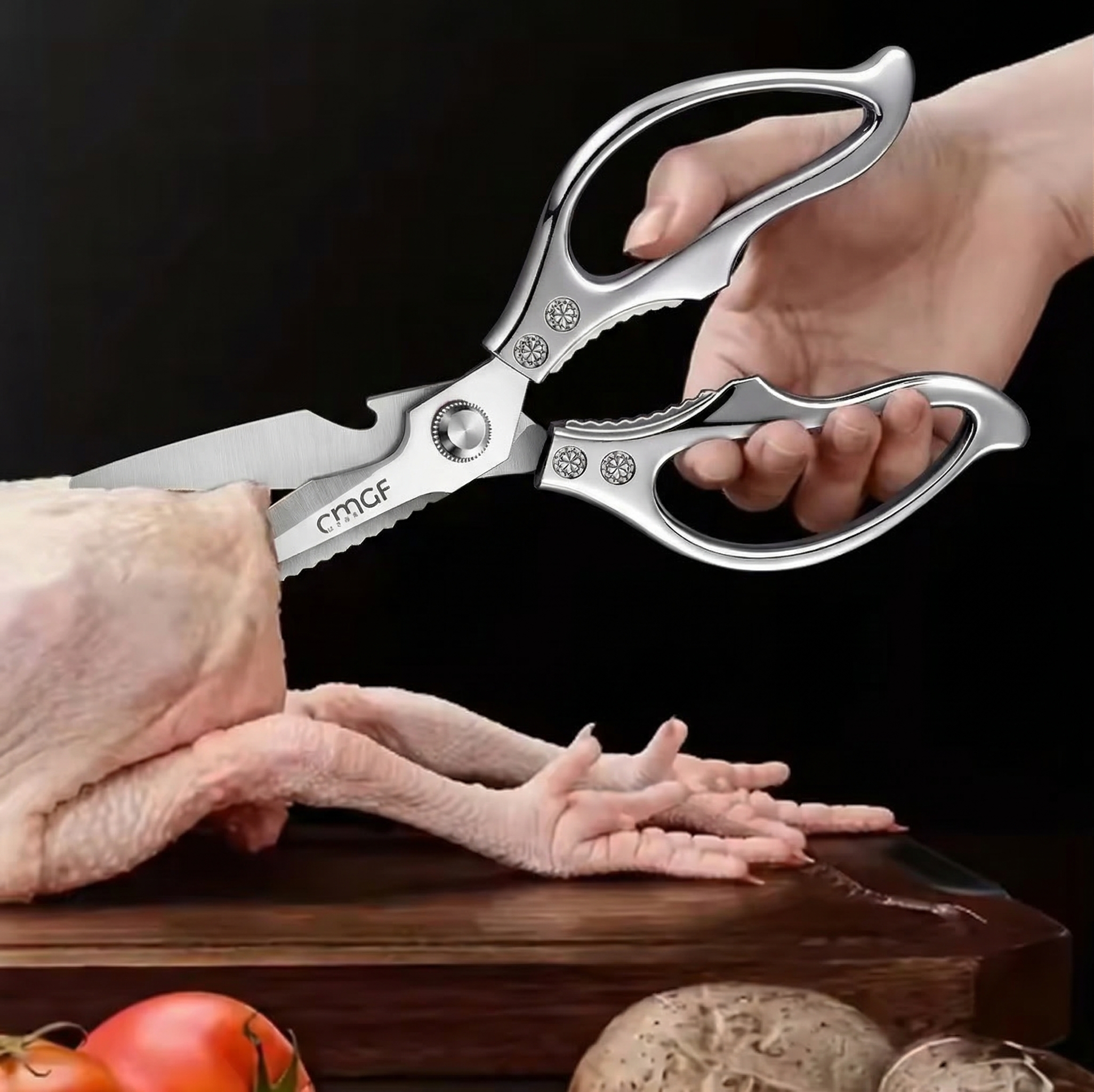Baby Food With Chicken - German Style Kitchen Scissors, Household Shears