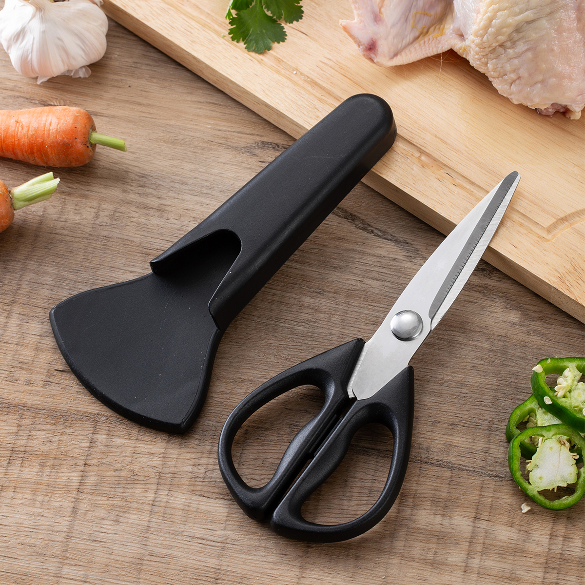 Baby Food With Chicken - 1PC Kitchen scissors for home use;