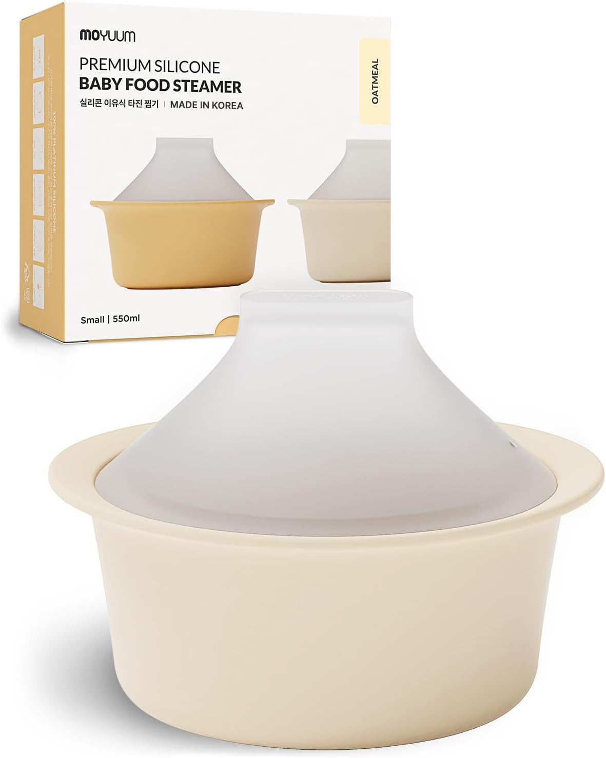 Baby Food Korea - Silicone Microwave Steamer | Made in