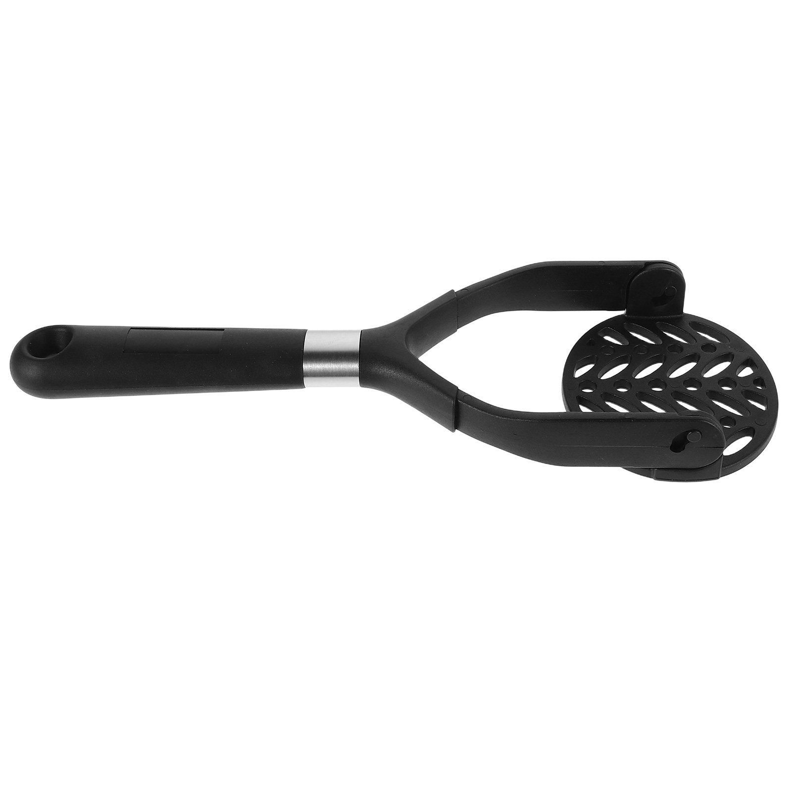 Baby Food Avocado - Ergonomic Folding Potato Masher Black Handle