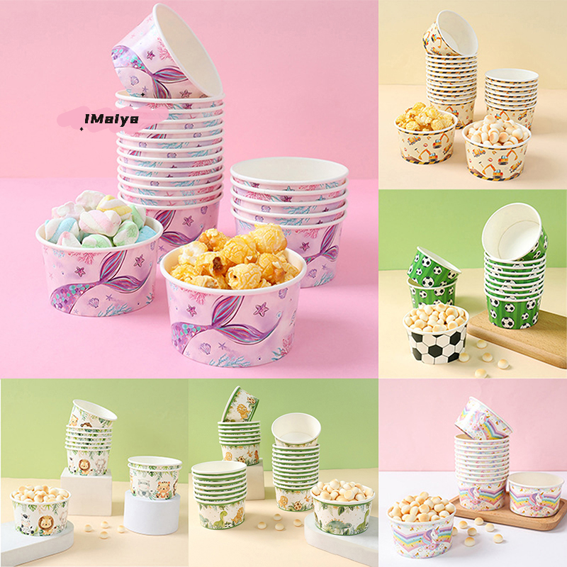 Baby Food Avocado - Ice Cream Paper Bowl, Strawberry Avocado