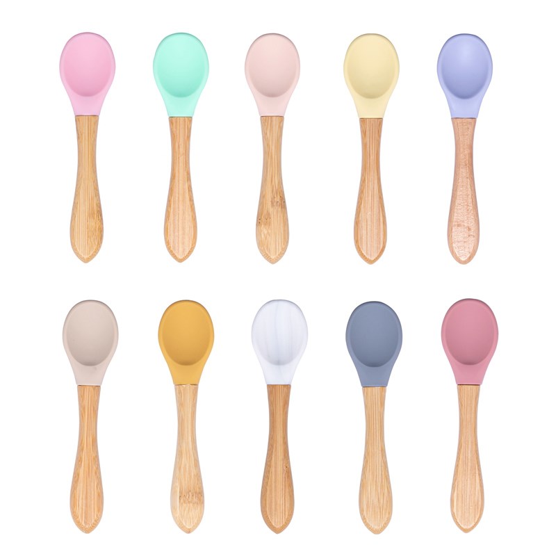 Baby Wooden Spoon Silicone Woo - Baby Food Organic incelemesi ve fiyatı