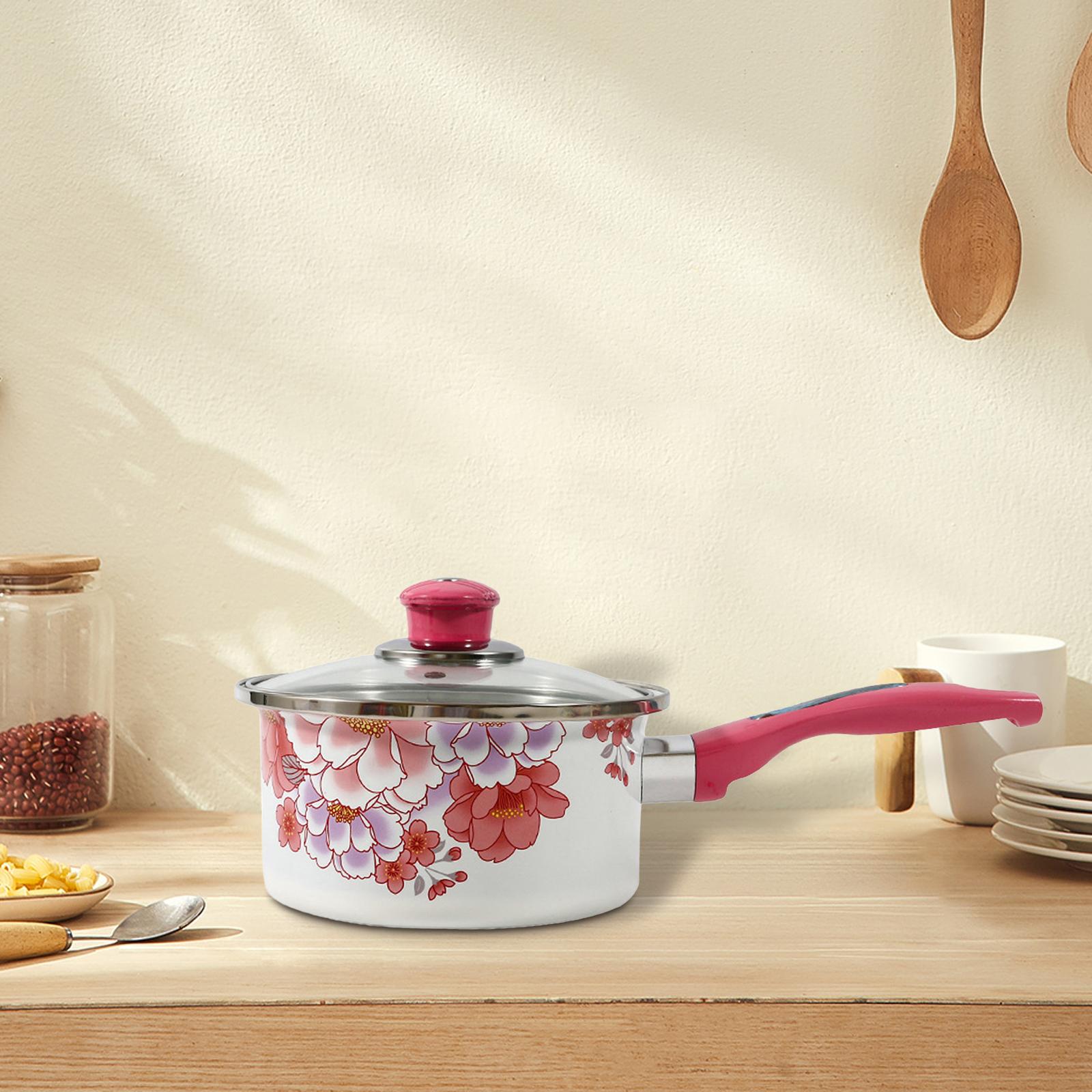 Enamel Milk Pot Multifunction  - Baby Food Restaurant incelemesi ve fiyatı