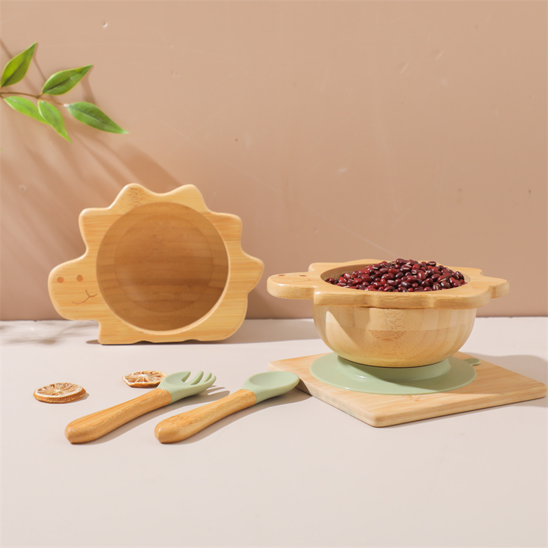 Baby Wooden Tableware Set Dino - Baby Food Dispensing Spoon incelemesi ve fiyatı