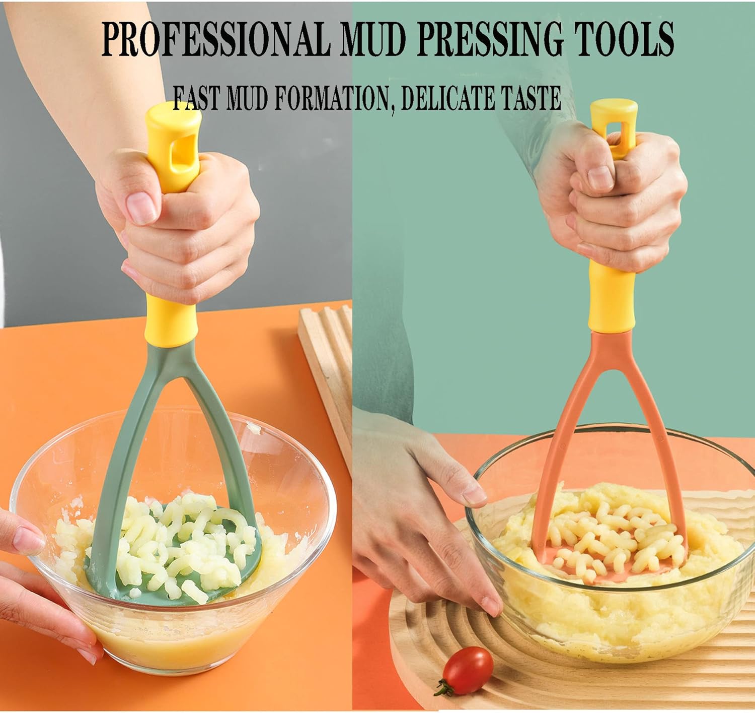 2pcs Potato Masher Manual Mash - Baby Food Avocado incelemesi ve fiyatı