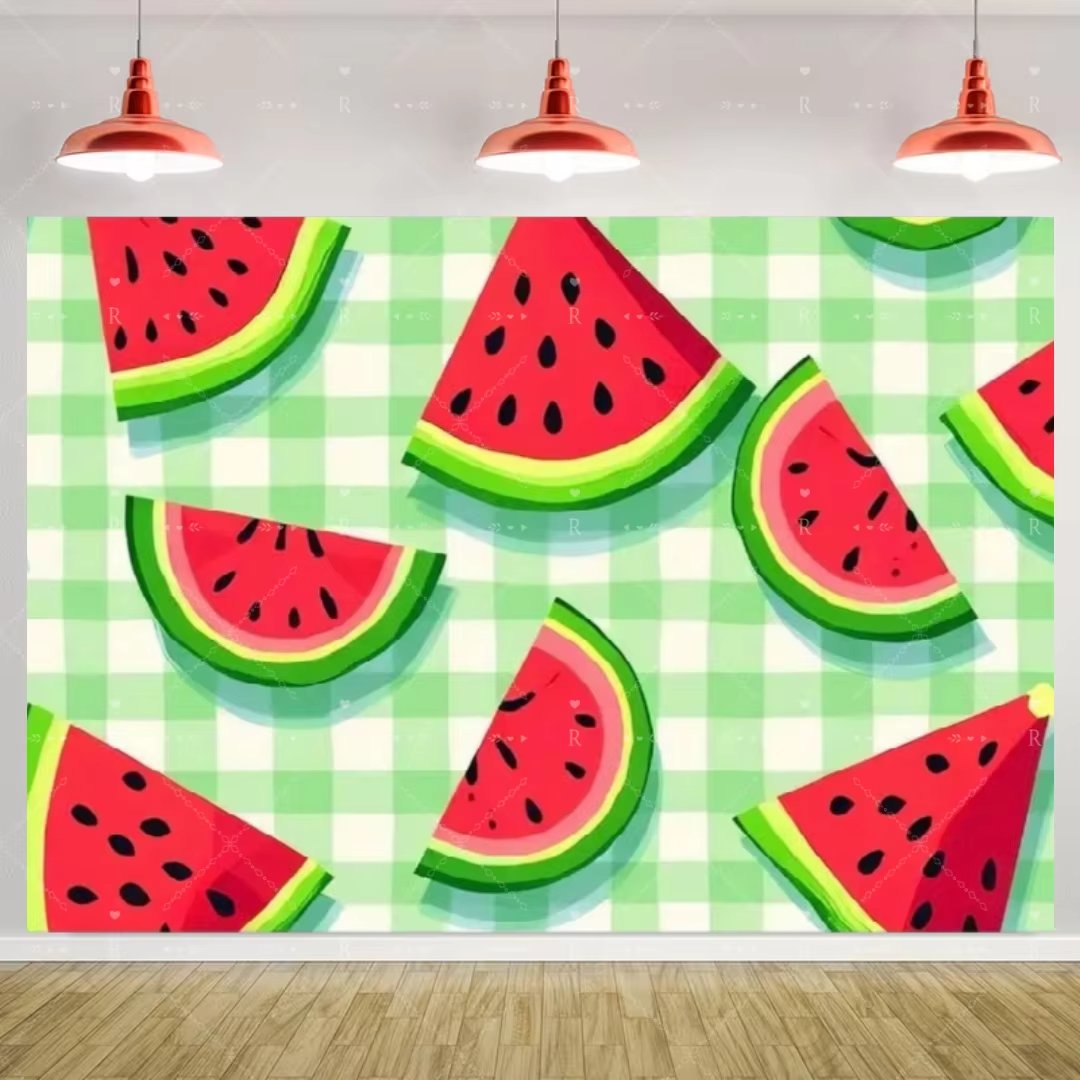  Cartoon Watermelon Theme Bir - Baby Food Newborn incelemesi ve fiyatı