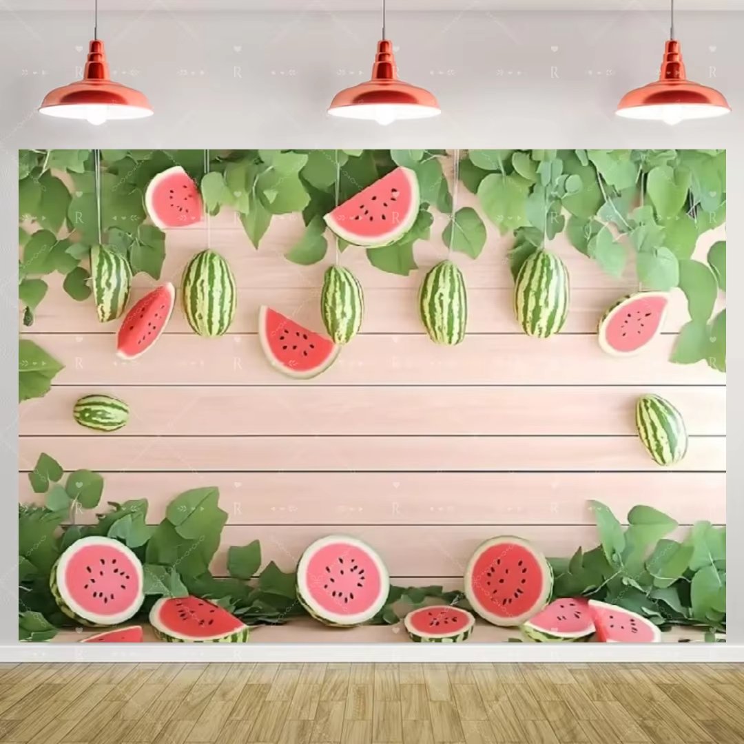  Cartoon Watermelon Theme Bir - Baby Food Newborn incelemesi ve fiyatı