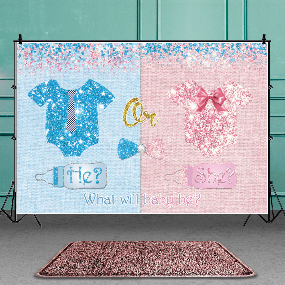 Blue Pink He Or She Gender Rev - Baby Food Newborn incelemesi ve fiyatı