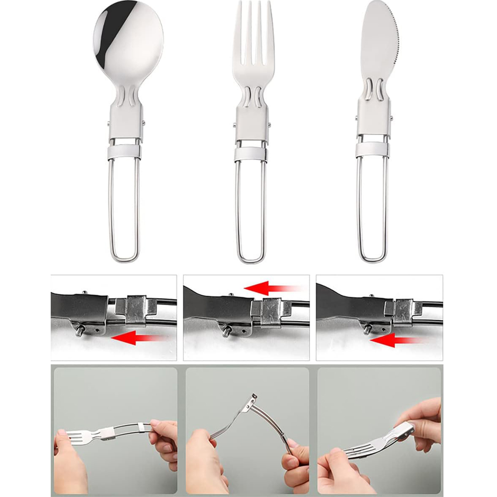 Camping Flatware Sets Stainles - Weaning Spoon Set incelemesi ve fiyatı