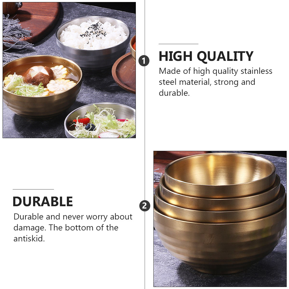 1Pcs Stainless Steel Food Bowl - Baby Food Restaurant incelemesi ve fiyatı