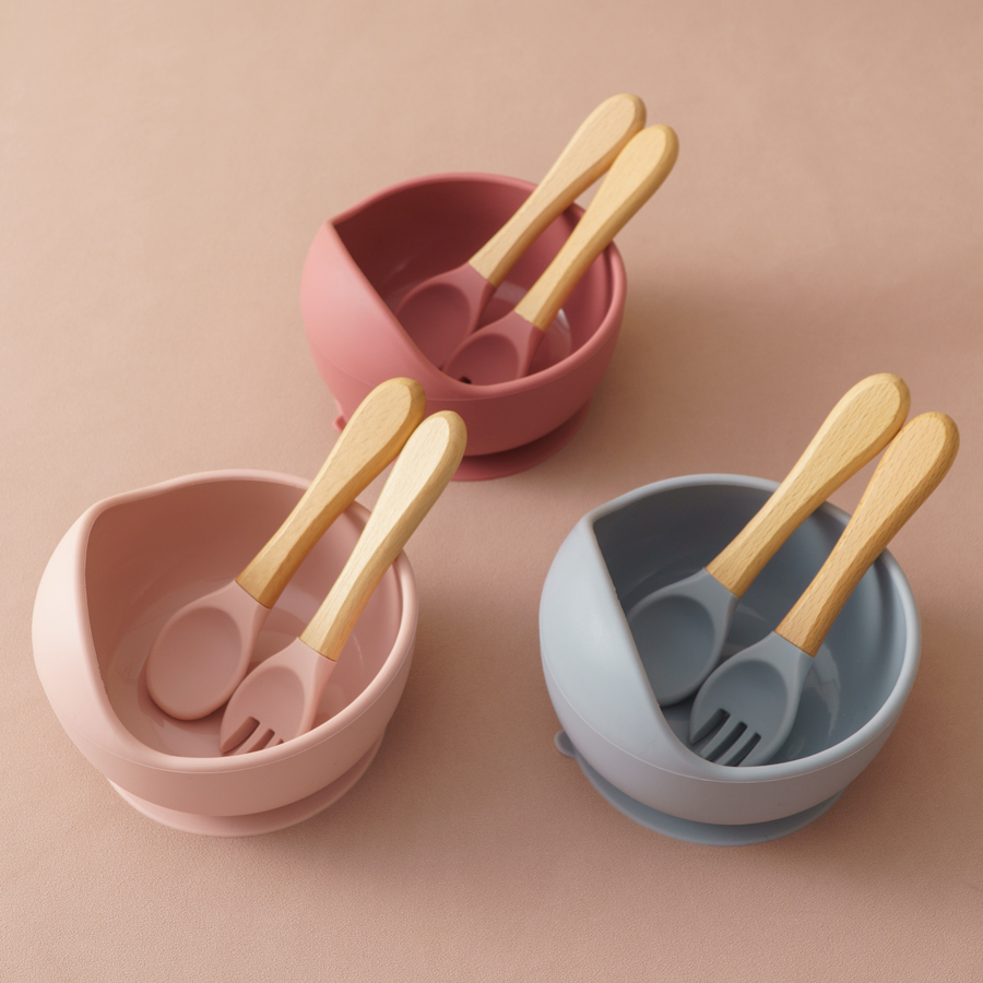 3Pcs Silicone Baby Feeding Bow - Baby Food Dispensing Spoon incelemesi ve fiyatı