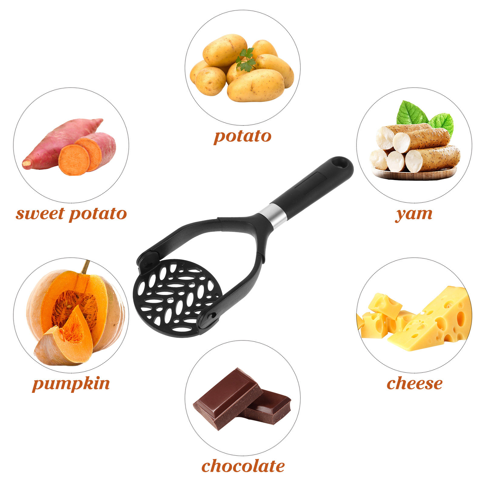 Foldable Vegetable Masher Nylo - Baby Food Avocado incelemesi ve fiyatı