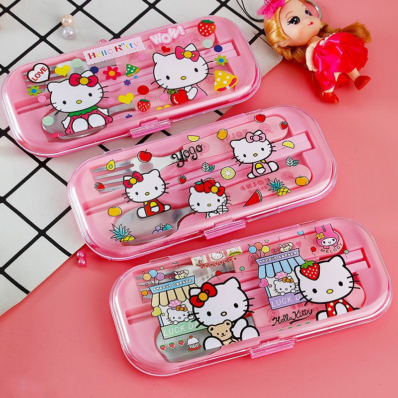 Kawaii Hello Kitty Children Ch - Weaning Spoon Set incelemesi ve fiyatı