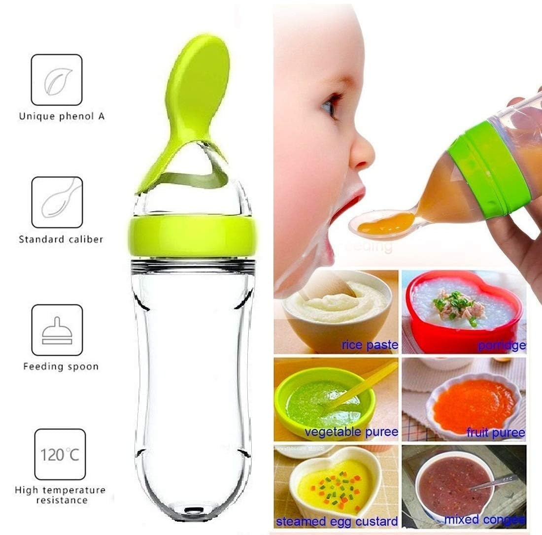 Squeezing Feeding Bottle Cup S - Baby Food Newborn incelemesi ve fiyatı