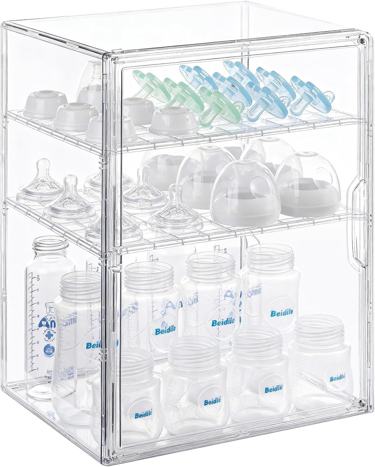 3-Tier Clear Acrylic Baby Bott - Baby Food Organic incelemesi ve fiyatı