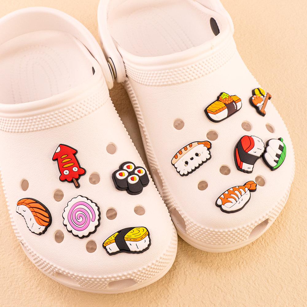 1/9/12pcs Cute Food Shoe Charm - Baby Food With Chicken incelemesi ve fiyatı
