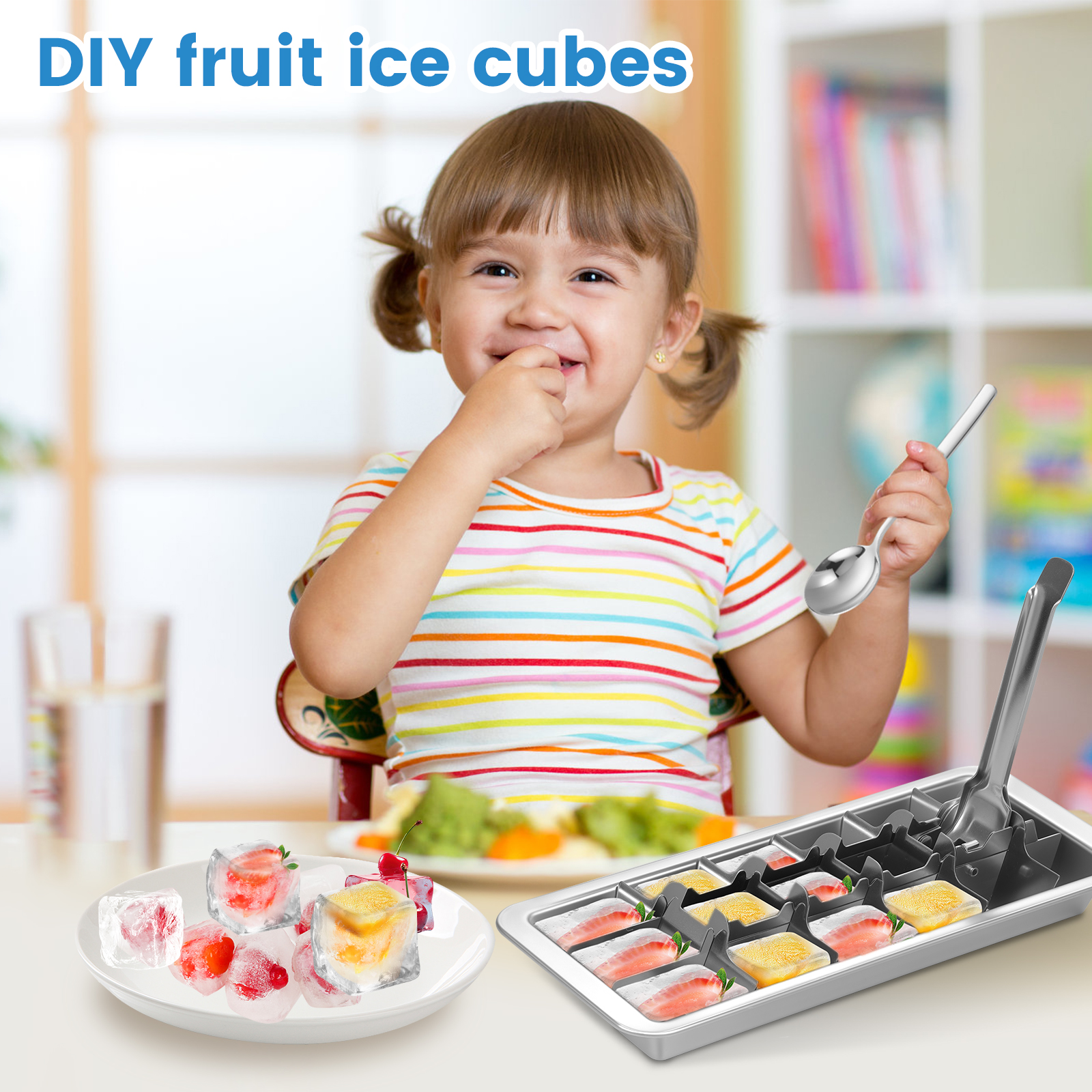 Vintage Stainless Steel Ice Cu - Baby Food Freezer Tray incelemesi ve fiyatı