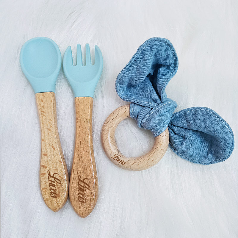 7PCS/Set Personalized Name Bab - Weaning Spoon Set incelemesi ve fiyatı