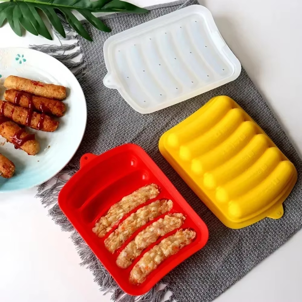 DIY Grade Silicone Sausage Mol - Baby Food With Meat incelemesi ve fiyatı