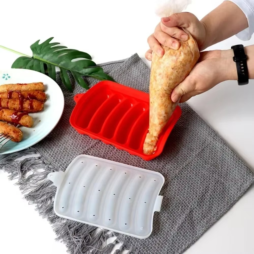 DIY Grade Silicone Sausage Mol - Baby Food With Meat incelemesi ve fiyatı