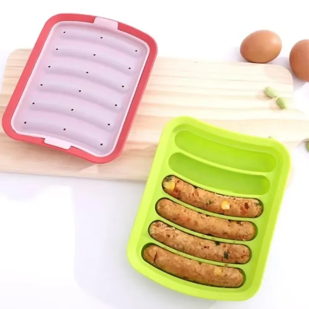 DIY Grade Silicone Sausage Mol - Baby Food With Meat incelemesi ve fiyatı