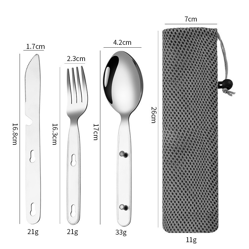 3pcs/set Folding Spoon Fork Kn - Weaning Spoon Set incelemesi ve fiyatı