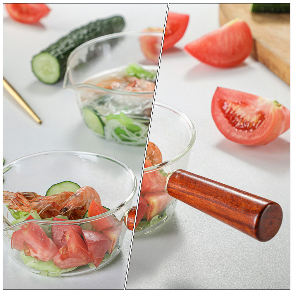 1Pcs Glass Breakfast Pot Small - Baby Food Instant incelemesi ve fiyatı