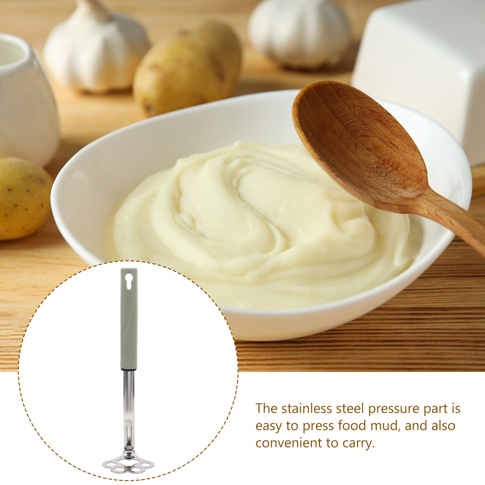Thickened Stainless Steel Pota - Baby Food Avocado incelemesi ve fiyatı