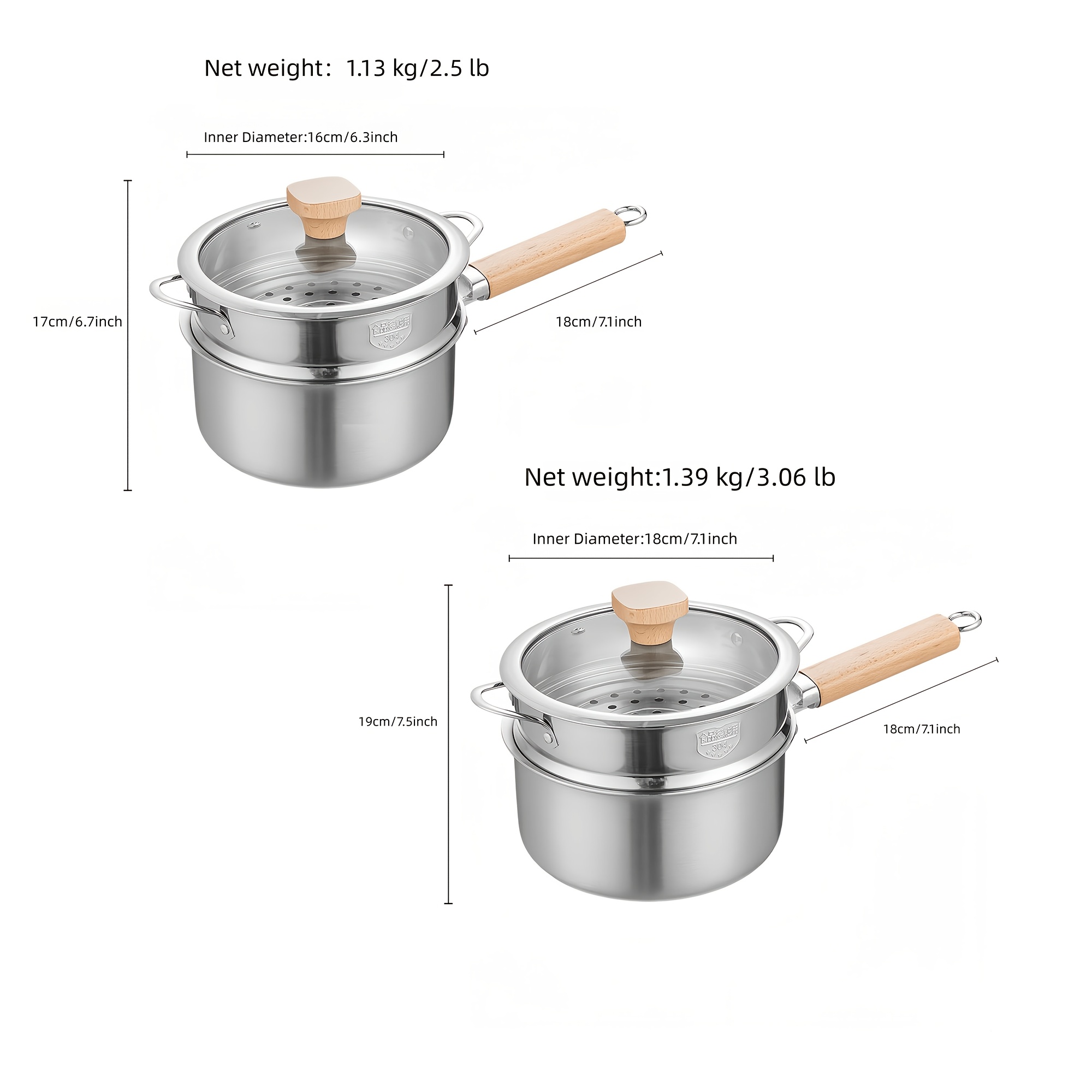 316 stainless steel milk pot,  - Baby Food Instant incelemesi ve fiyatı