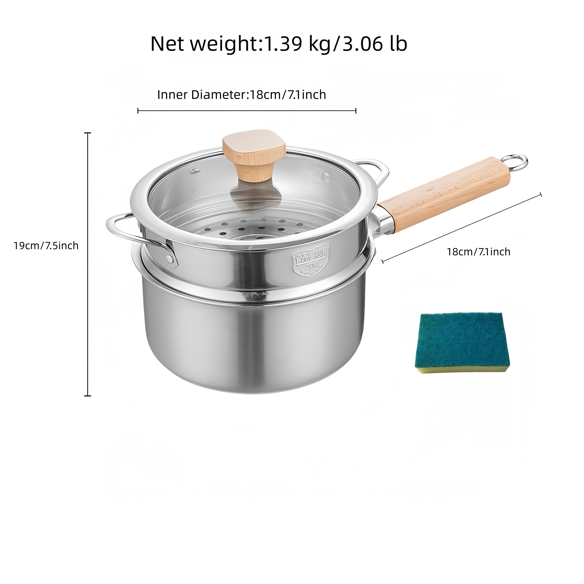 316 stainless steel milk pot,  - Baby Food Instant incelemesi ve fiyatı