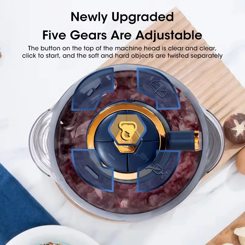 5L Electric Meat Grinders 304  - Baby Food With Meat incelemesi ve fiyatı