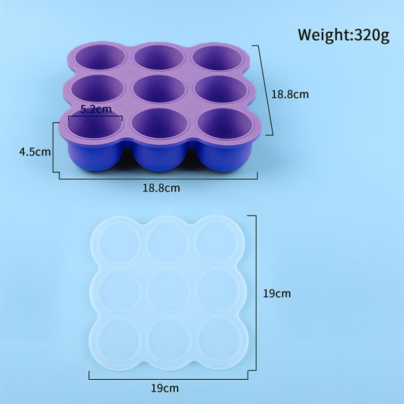 Baby Food Silicone Container 9 - Baby Food Freezer Tray incelemesi ve fiyatı