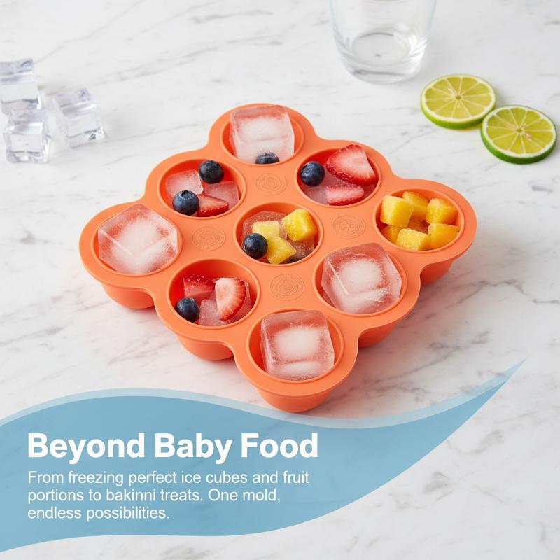 Baby Food Silicone Container 9 - Baby Food Freezer Tray incelemesi ve fiyatı