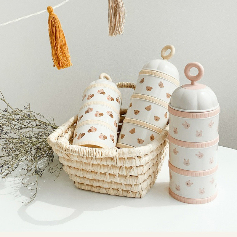 Cute Bear Milk Powder Box Baby - Baby Food Newborn incelemesi ve fiyatı