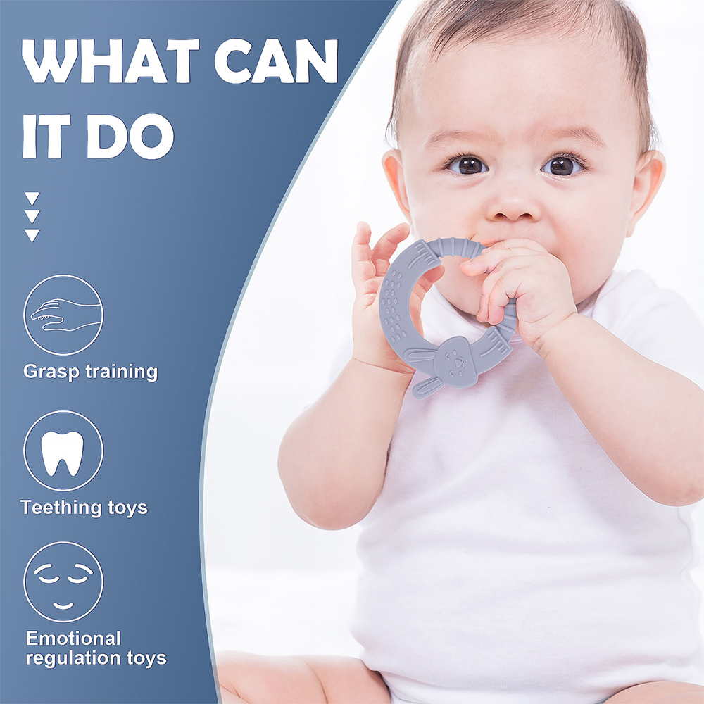 2PC Silicone Teether Baby Anim - Baby Food Organic incelemesi ve fiyatı