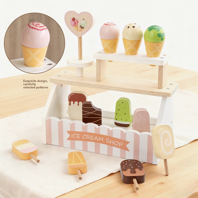 Children Toy Puzzle Wooden Kit - Baby Food Restaurant incelemesi ve fiyatı