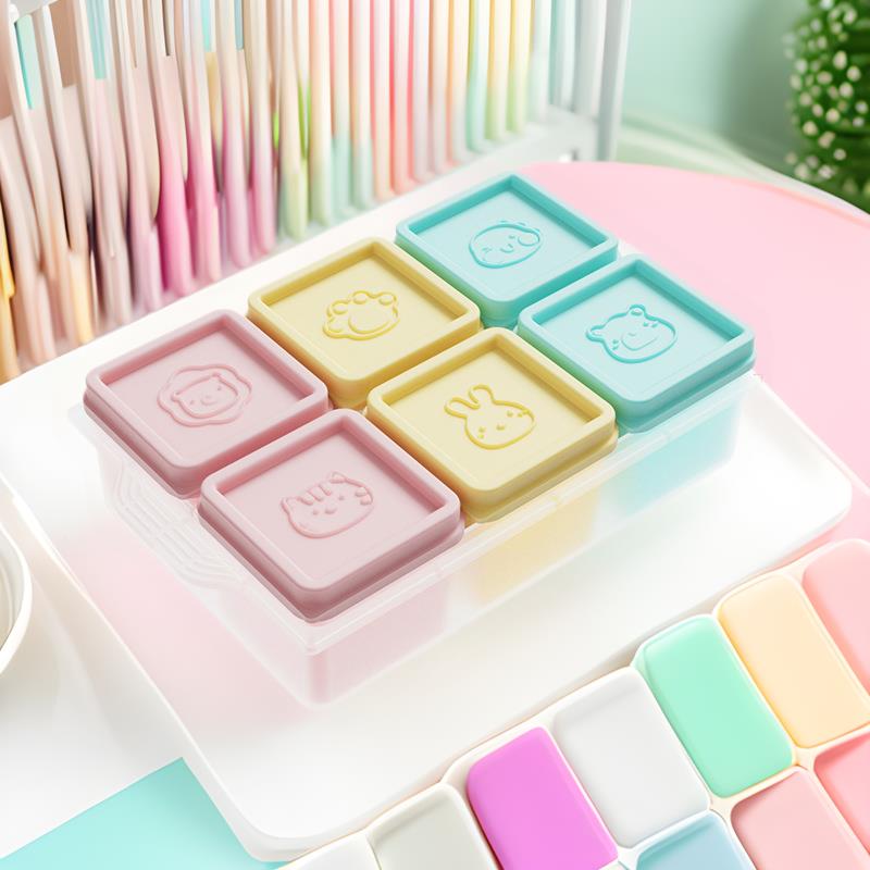 New 6-Pack Silicone Ice Cube T - Baby Food Freezer Tray incelemesi ve fiyatı
