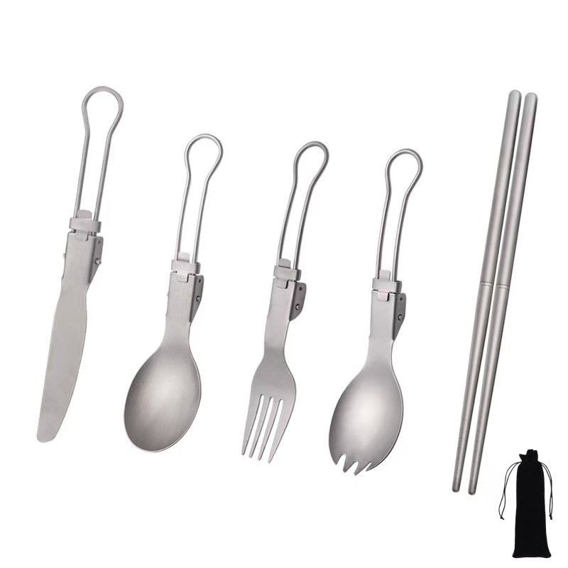Titanium Foldable Utensil Set  - Weaning Spoon Set incelemesi ve fiyatı