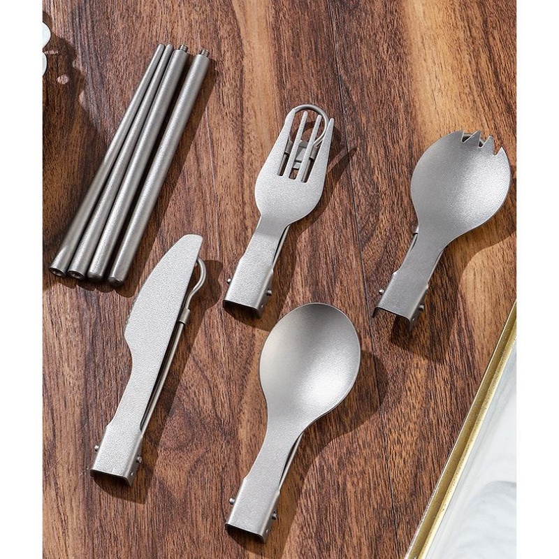 Titanium Foldable Utensil Set  - Weaning Spoon Set incelemesi ve fiyatı