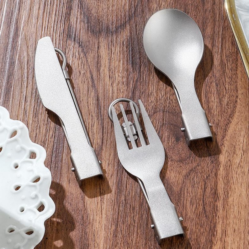 Titanium Foldable Utensil Set  - Weaning Spoon Set incelemesi ve fiyatı