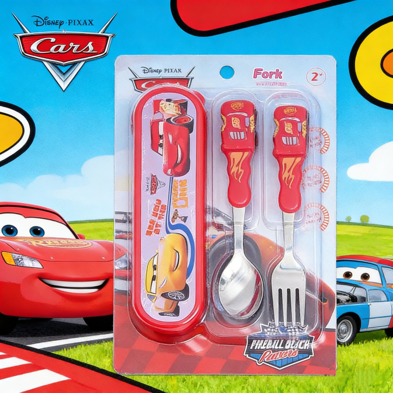DisneyCarLightning McQueen cut - Weaning Spoon Set incelemesi ve fiyatı