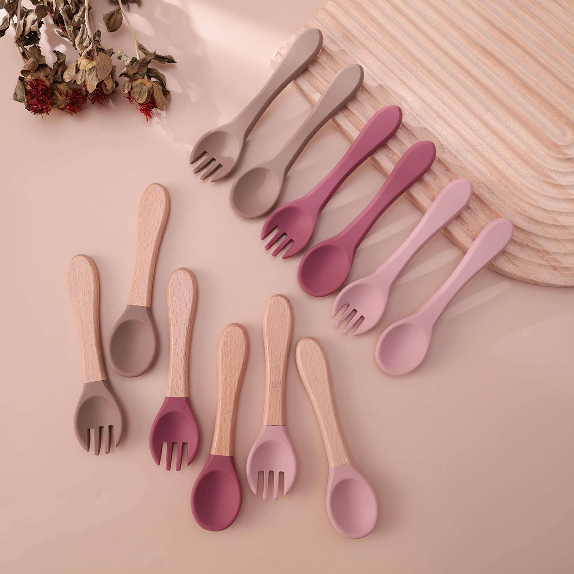 Color Kids 4PCS Silicone Baby  - Baby Food Dispensing Spoon incelemesi ve fiyatı