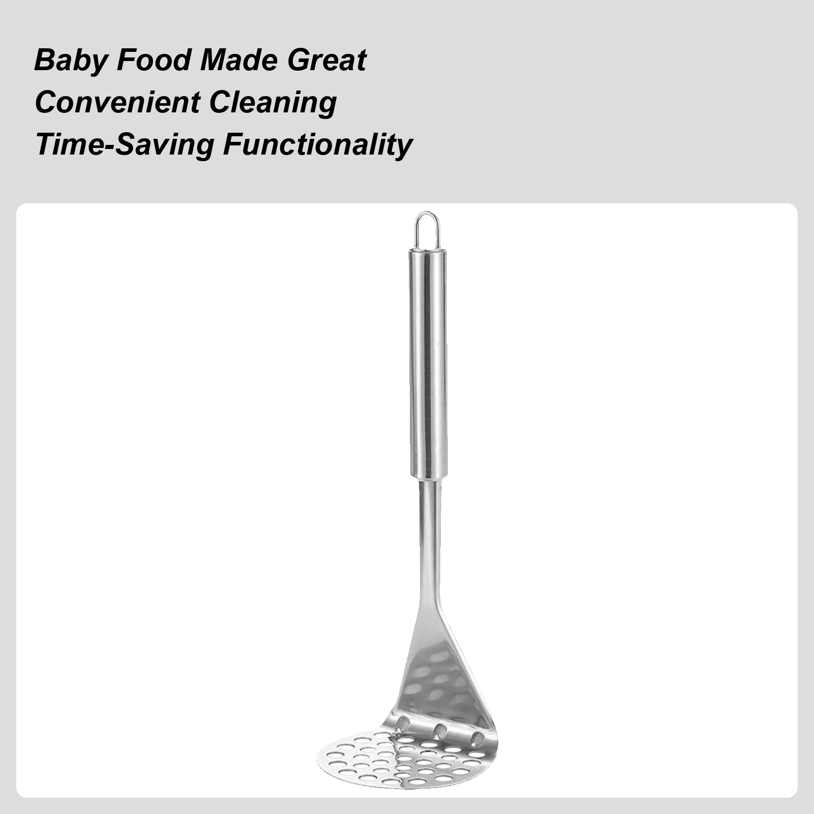 Metal Potato Masher Avocado Sm - Baby Food Avocado incelemesi ve fiyatı