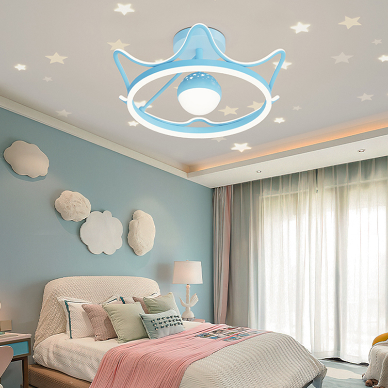 Modern Crown Starry Sky LED Pe - Baby Food Restaurant incelemesi ve fiyatı