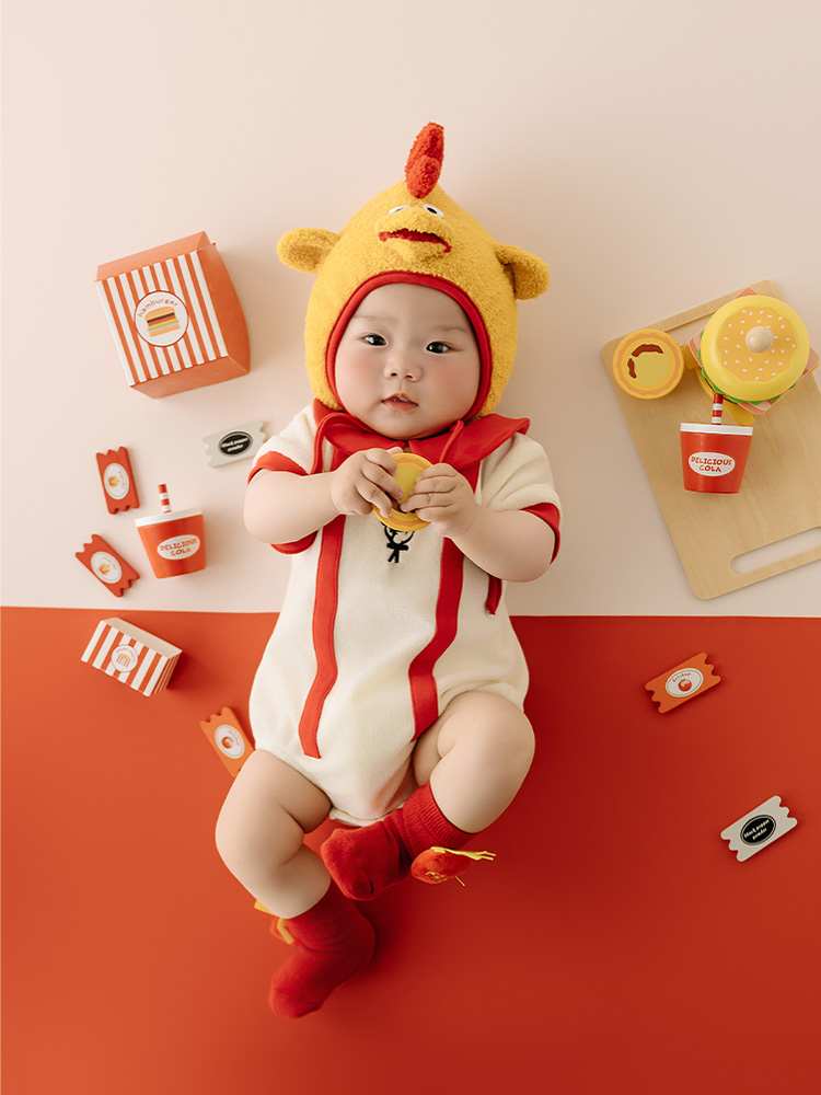 100 Days Baby Milestone Photog - Baby Food With Chicken incelemesi ve fiyatı