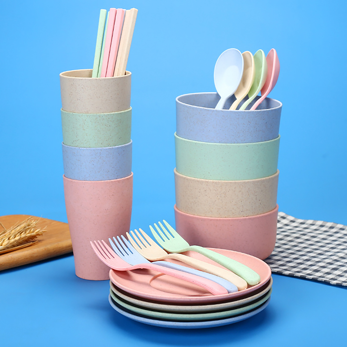 Fork Spoon Chopsticks Bowls Cu - Weaning Spoon Set incelemesi ve fiyatı