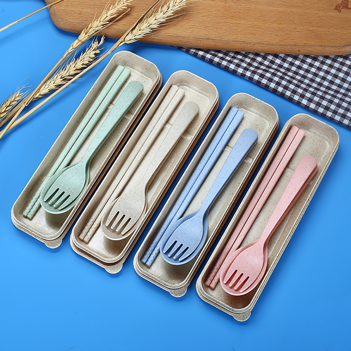 Fork Spoon Chopsticks Bowls Cu - Weaning Spoon Set incelemesi ve fiyatı