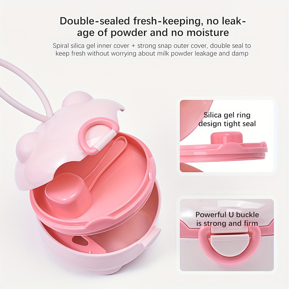 1pc Portable Four-Layer Milk P - Baby Food Dispenser incelemesi ve fiyatı